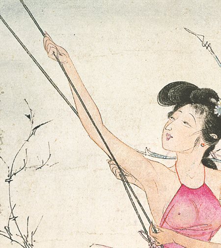 湟源县-胡也佛的仕女画和最知名的金瓶梅秘戏图